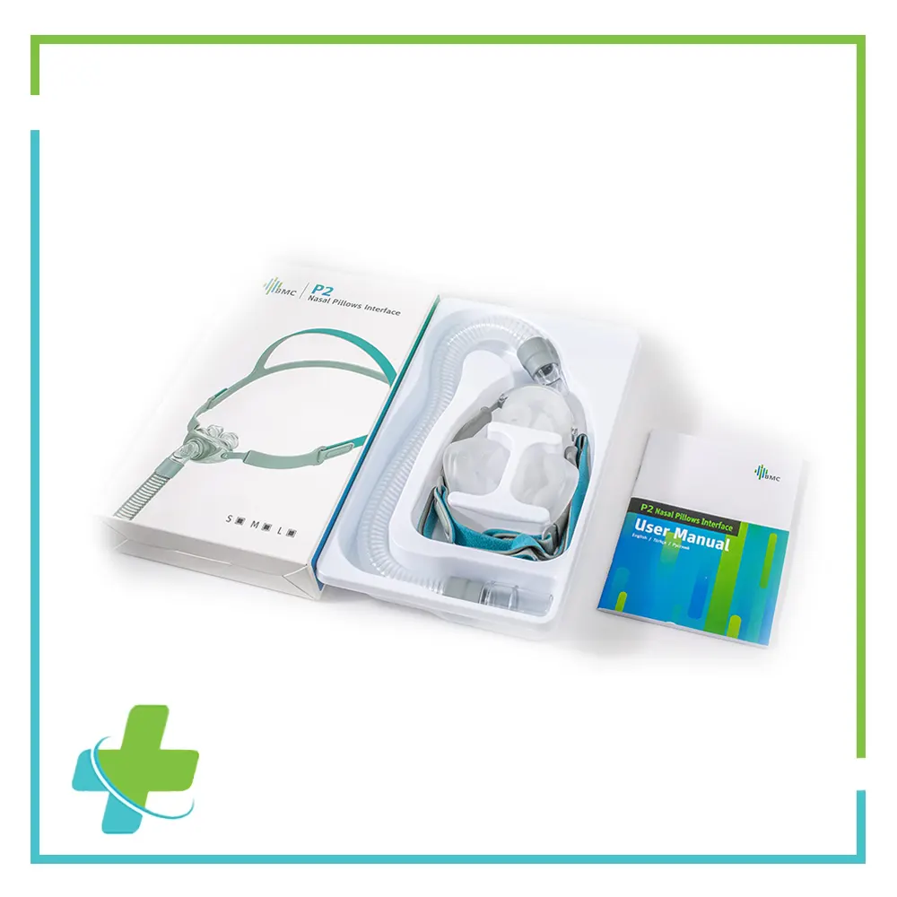 ماسک نازال پیلو P2 بی ام سی | P2 BMC Nasal Pillow Mask